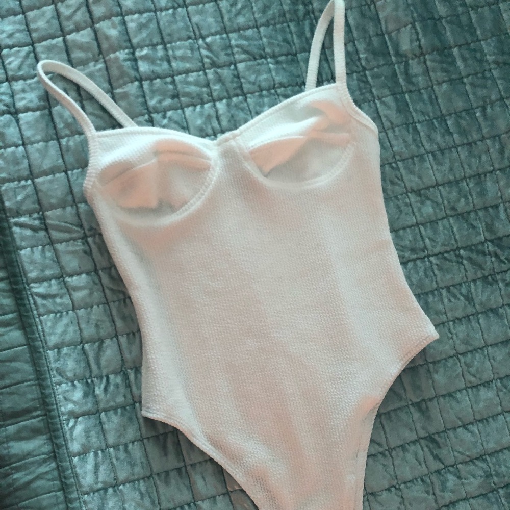 White FashionNova BodySuit - Picture 3 of 3